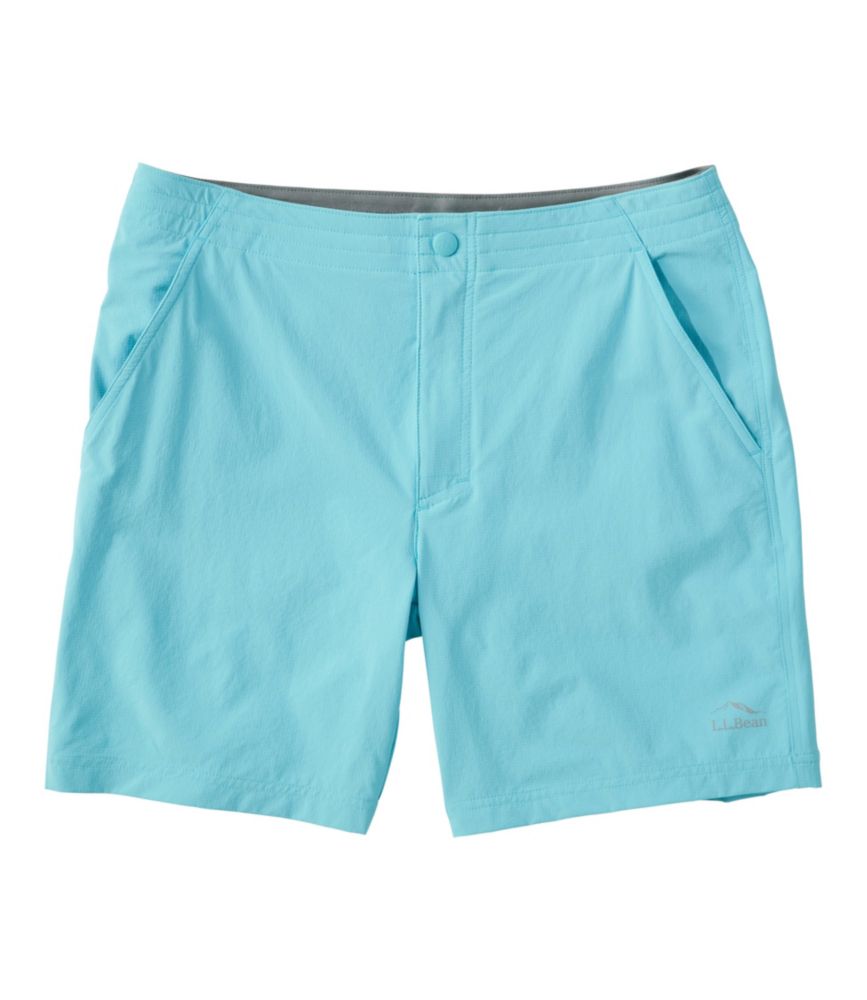 Men's Ripstop Hybrid Shorts, 7", Bright Sea Blue, small image number 1