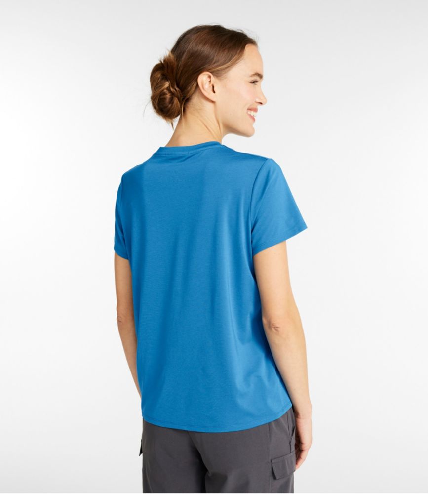 Women's Access Trail Tee, Short-Sleeve Crewneck, Dusty Periwinkle, small image number 3