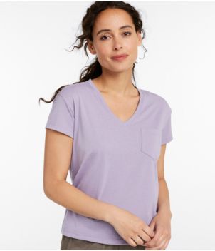 Women's Vista Camp Tee, Short-Sleeve V-Neck, New