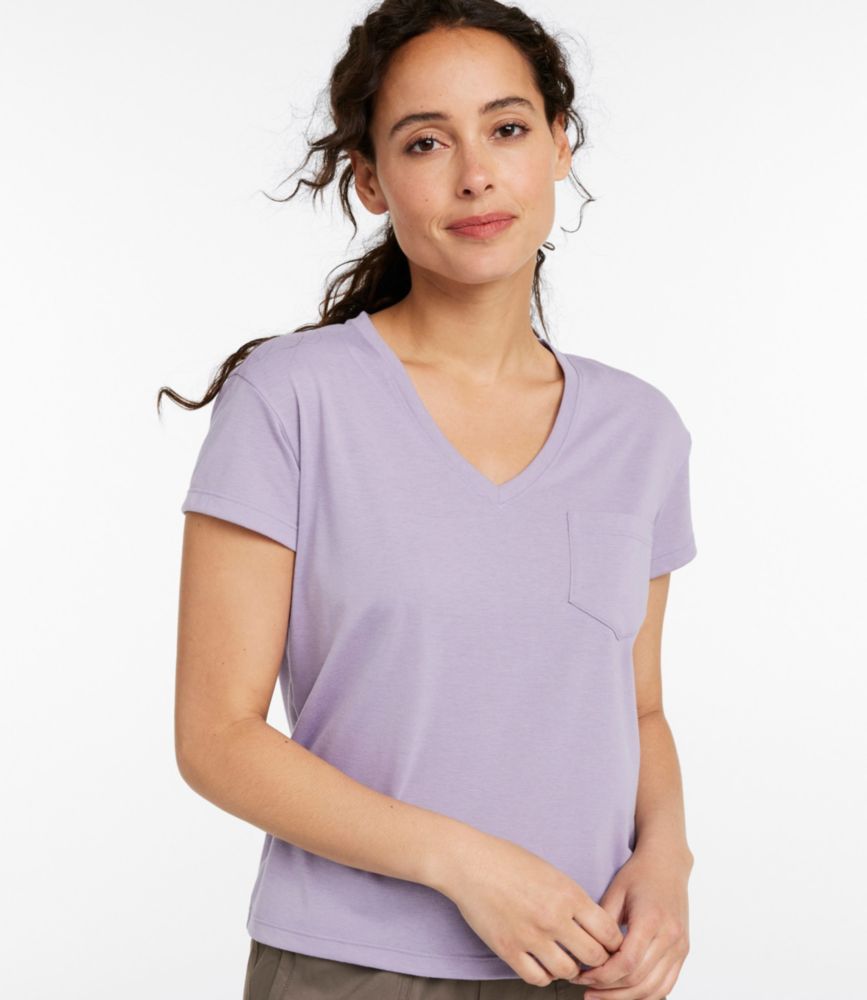 Women's Vista Camp Tee, Short-Sleeve V-Neck