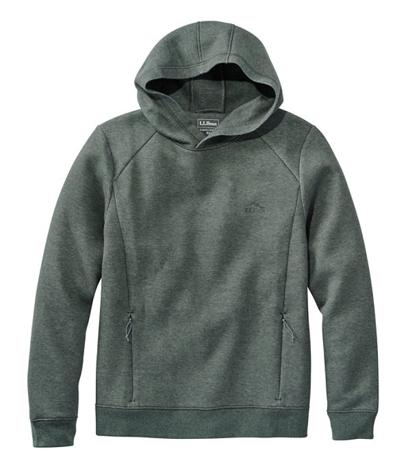 Multisport Lifestyle Hooded Sweatshirt, Shadow Green Heather, large image number 0