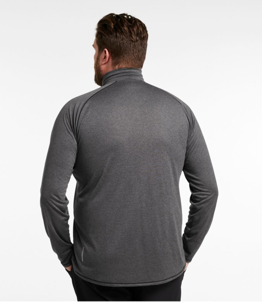 Men's Bean's Access Trail Tee, Quarter-Zip, Blue Water, small image number 5