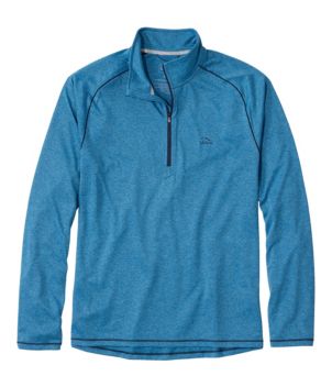 Men's Bean's Access Trail Tee, Quarter-Zip, New