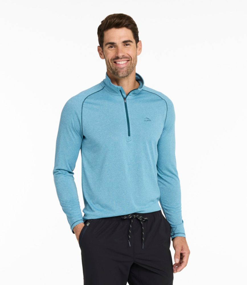 Men's Bean's Access Trail Tee, Quarter-Zip