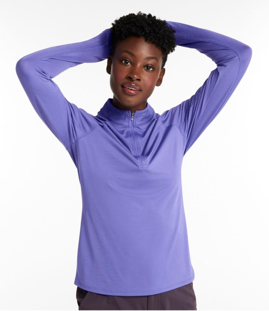 Women's Access Trail Pullover, Long-Sleeve Quarter-Zip