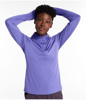 Women's Access Trail Pullover, Long-Sleeve Quarter-Zip, New