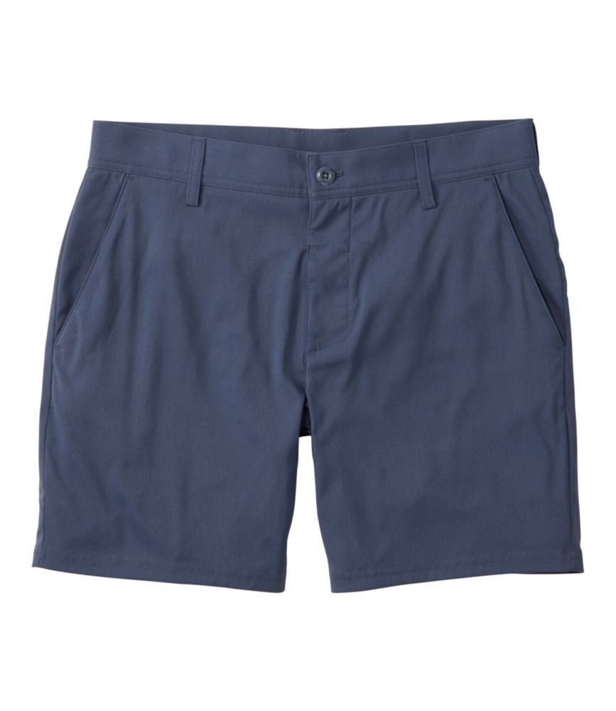 Men's VentureStretch Chino Shorts, 7", Carbon Navy, small image number 1