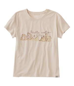 Women's Vista Camp Tee, Short-Sleeve Graphic Crew