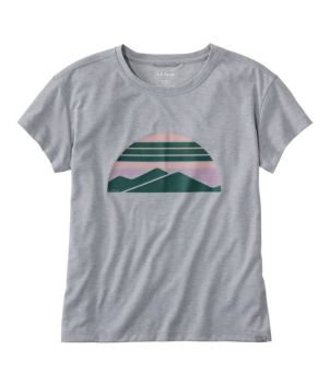 Women's Vista Camp Tee, Short-Sleeve Graphic Crew