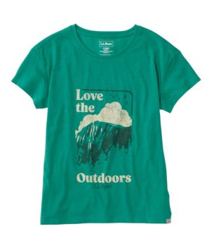 Women's Vista Camp Tee, Short-Sleeve Graphic Crew