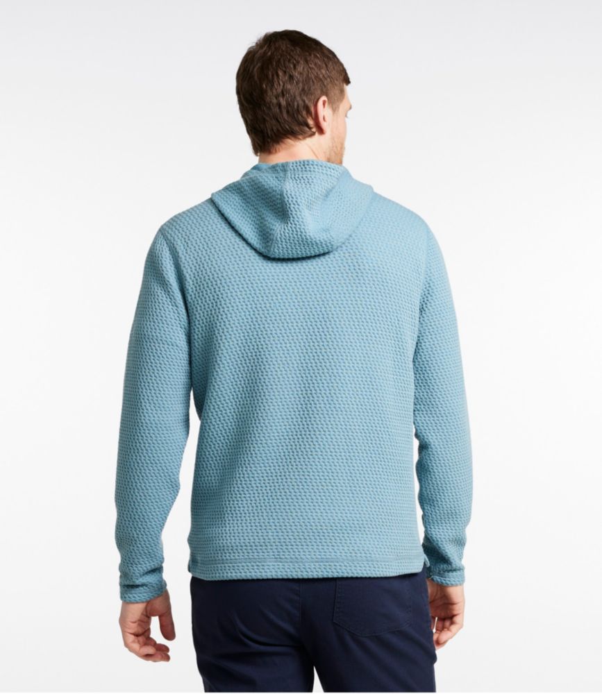 Men's Ridgeknit Pullover, Hoodie, Cadet Blue, small image number 3