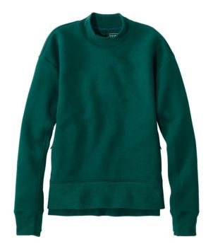 Women's Multisport Mockneck Pullover Sweatshirt, New