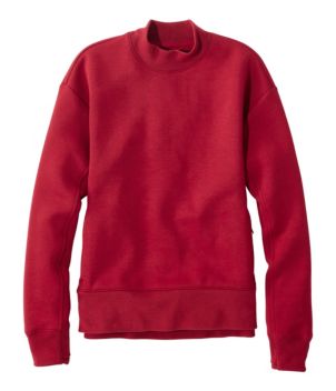 Women's Multisport Mockneck Pullover Sweatshirt, New