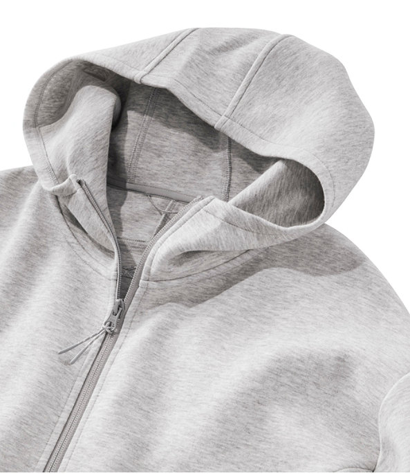 Multisport Full-Zip Hooded Sweatshirt, Midnight Black, large image number 5
