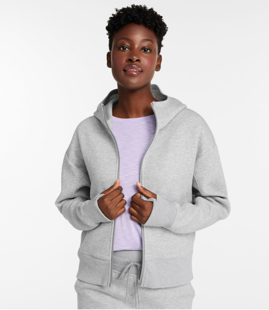Women's Multisport Lifestyle Hoodie, Oversized Full-Zip