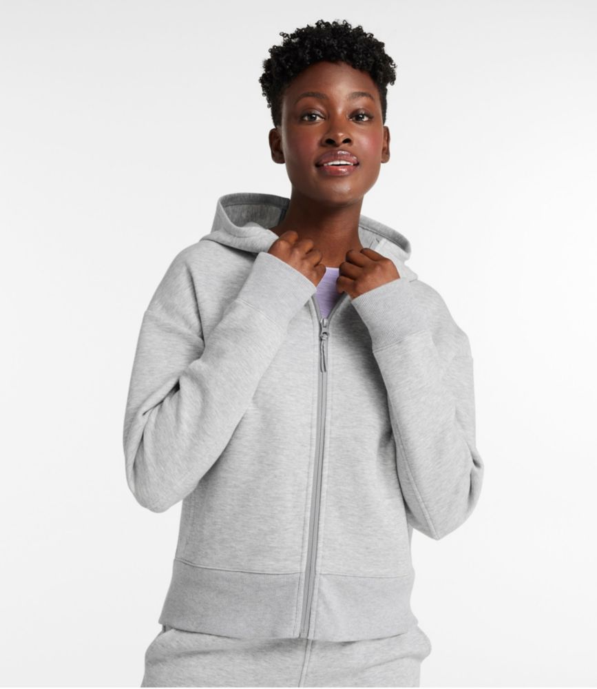 Women's Multisport Lifestyle Hoodie, Oversized Full-Zip