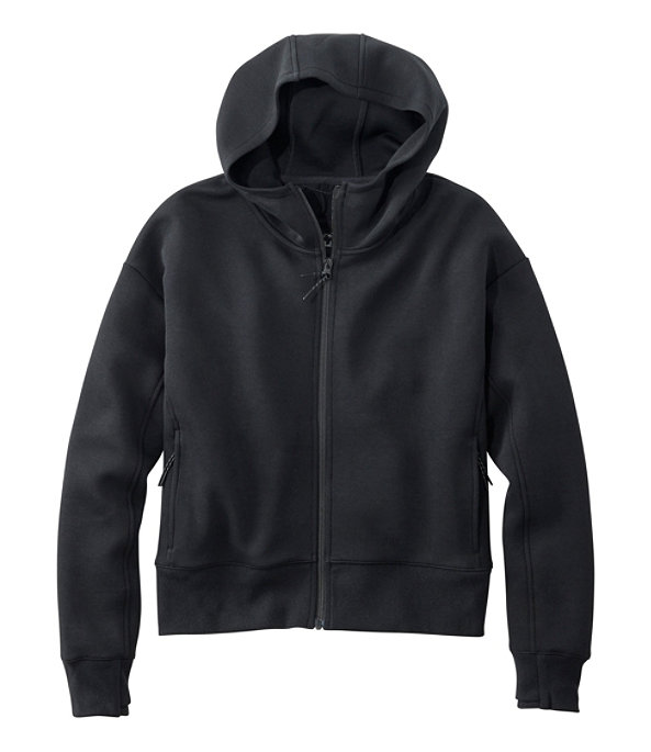 Multisport Full-Zip Hooded Sweatshirt, Midnight Black, large image number 0