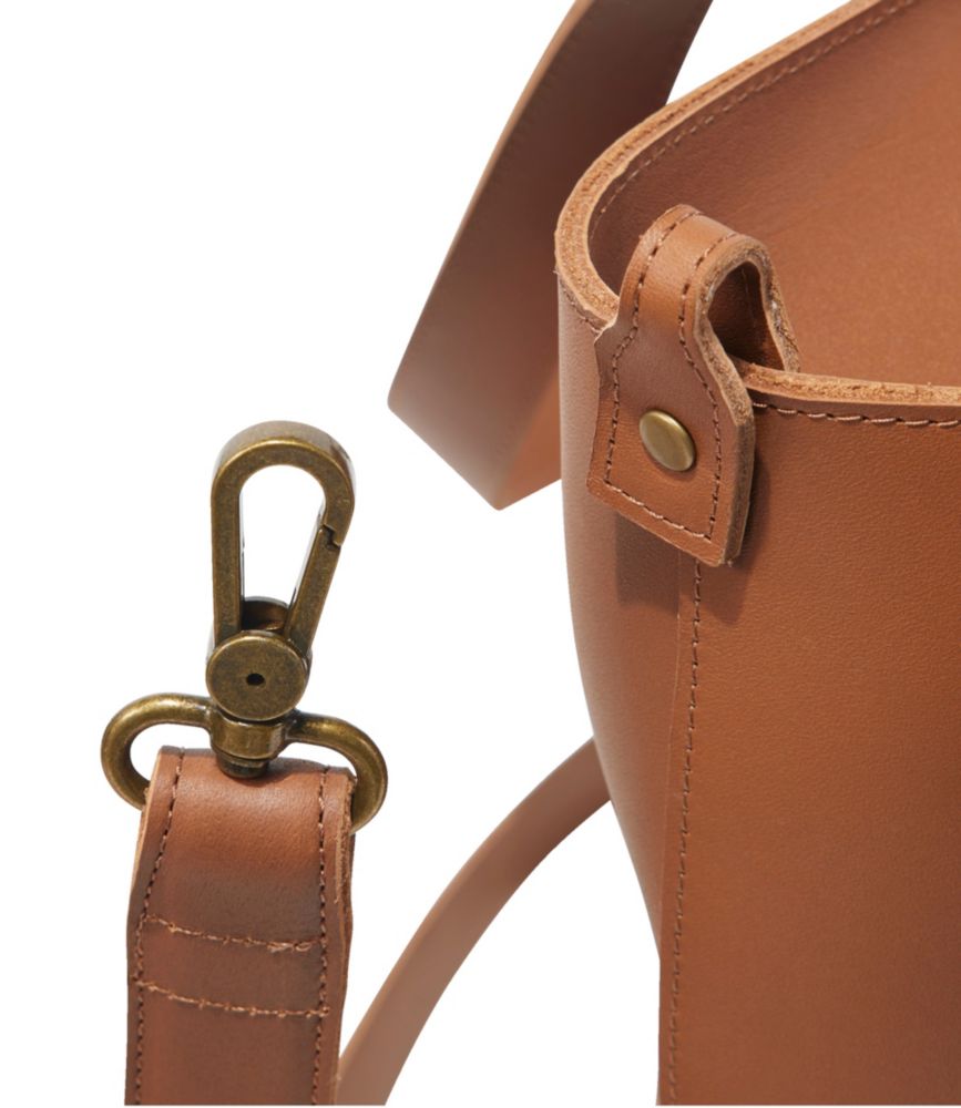 207 Leather Tote, Warm Brown, small image number 6