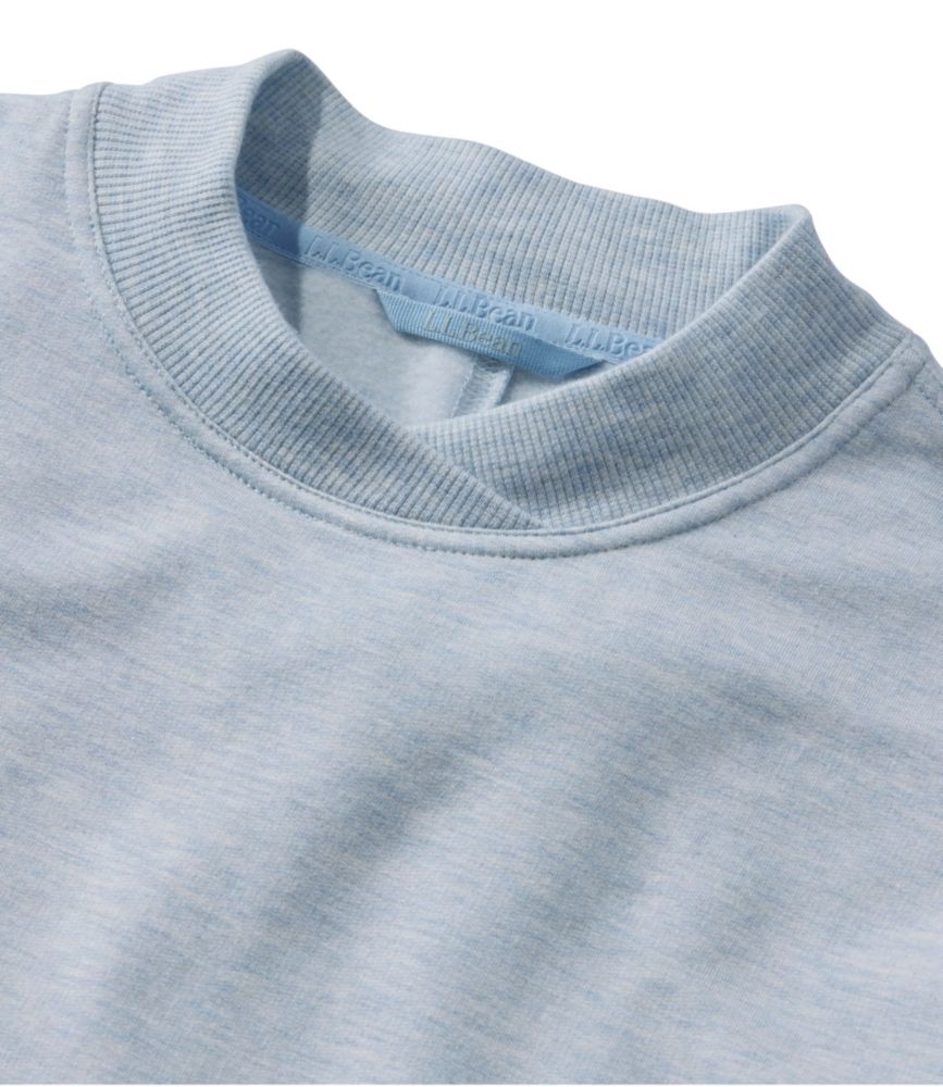 Women's SoftFlex Crossneck Pullover, Foggy Blue Heather, small image number 4