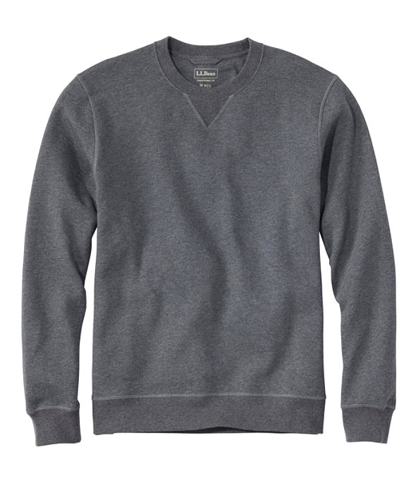 Men's Athletic Sweat Crew , Charcoal Heather, large image number 0