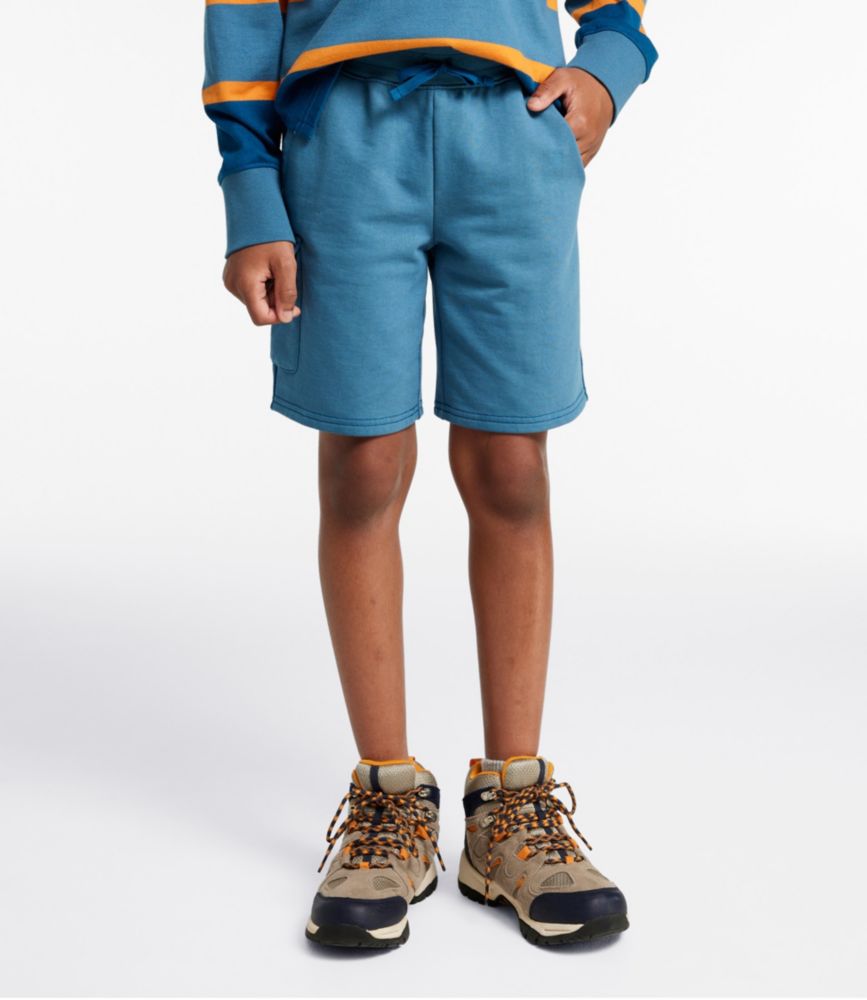 Kids' Cargo Knit Trail Shorts, Dark Khaki, small image number 3