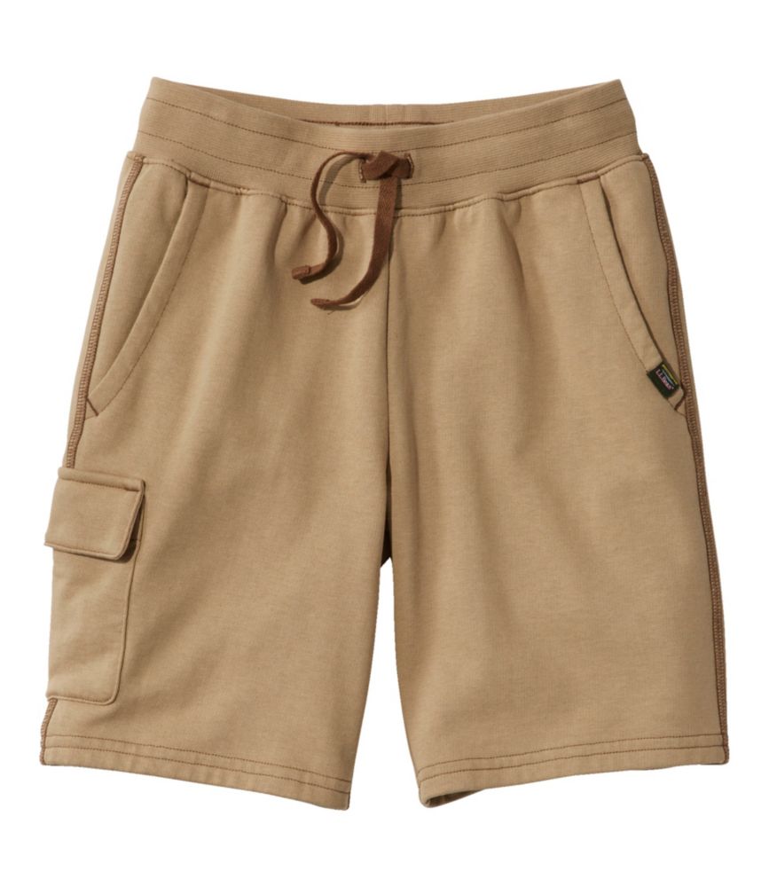 Kids' Cargo Knit Trail Shorts, Dark Khaki, small image number 1