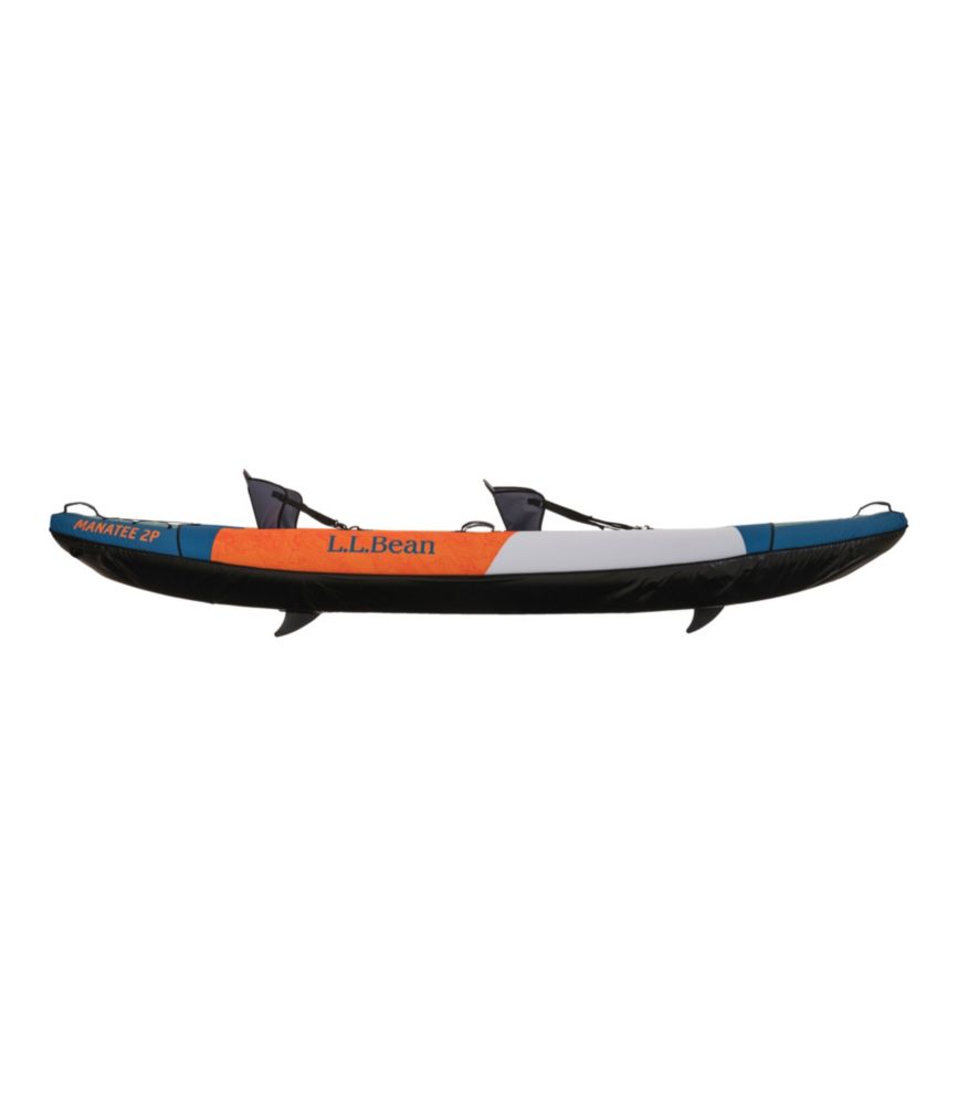 L.L.Bean Manatee Inflatable Tandem Kayak Package, Adventure Topo, small image number 2