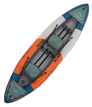 L.L.Bean Manatee Inflatable Tandem Kayak Package, New