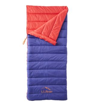 Kids' L.L.Bean Puffer Sleeping Bag, 40°, New