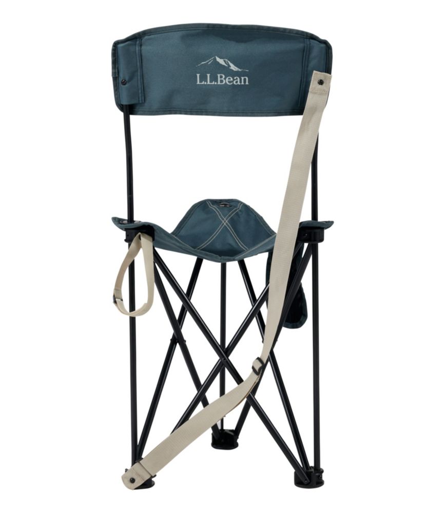 L.L.Bean Access Camp Chair Tripod, Rangeley Blue, small image number 3