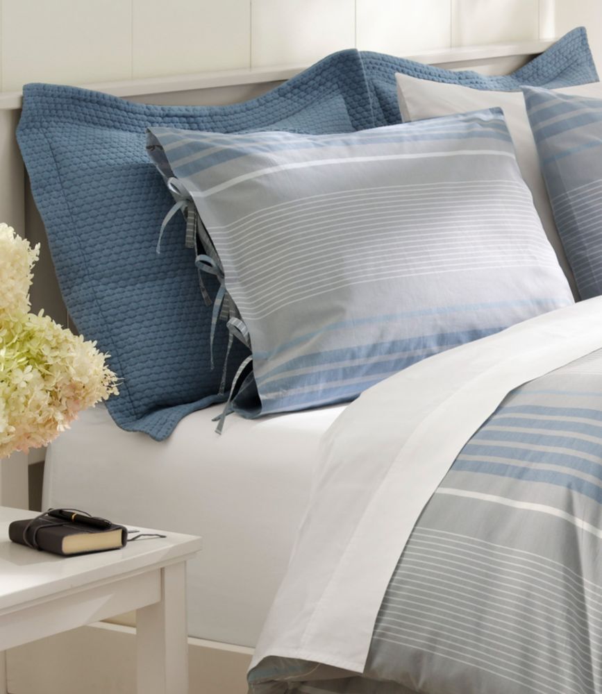 Organic Cotton Comforter Cover Collection, Stripe