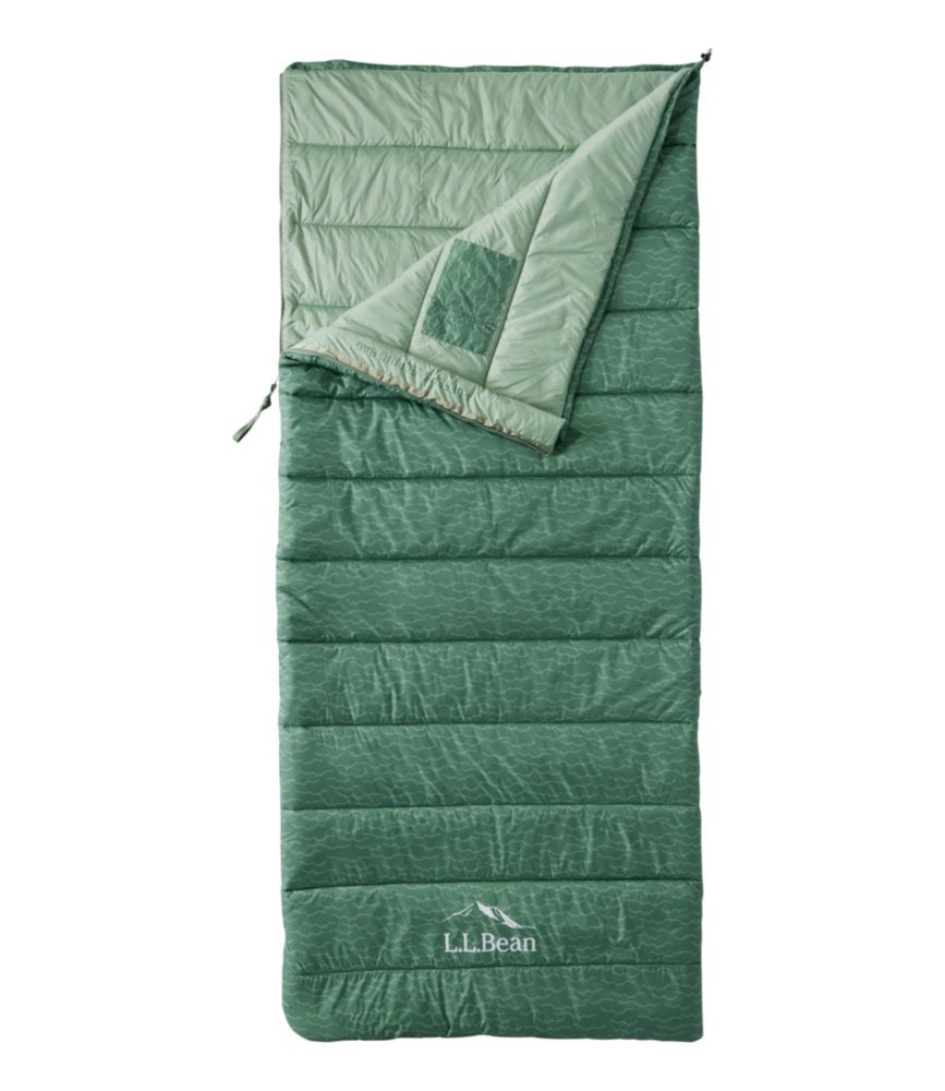 Adults' L.L.Bean Puffer Sleeping Bag, 40° Print