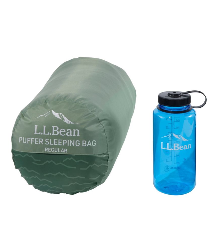 Adults' L.L.Bean Puffer Sleeping Bag, 40° Print