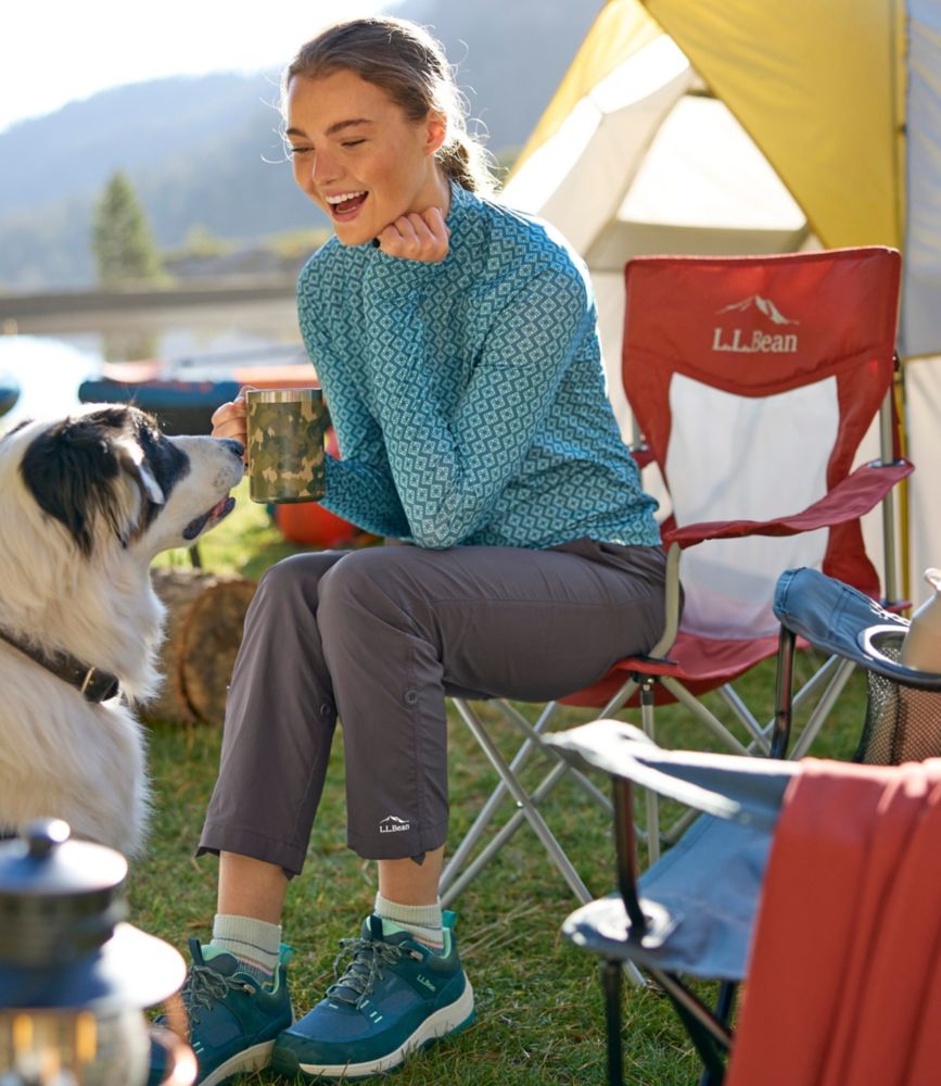 L.L.Bean Access Camp Chair, Olive Gray, small image number 8