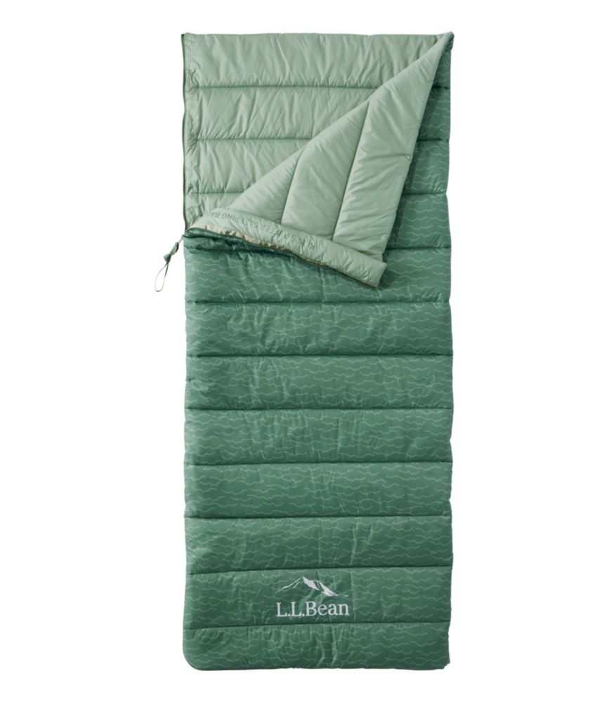 Kids' L.L.Bean Puffer Sleeping Bag, 40° Print