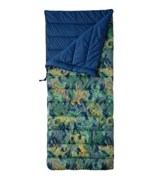 Kids' L.L.Bean Puffer Sleeping Bag, 40° Print