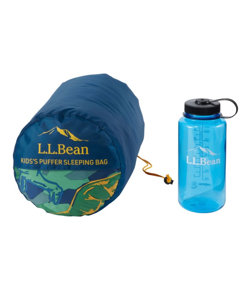 Kids' L.L.Bean Puffer Sleeping Bag, 40° Print