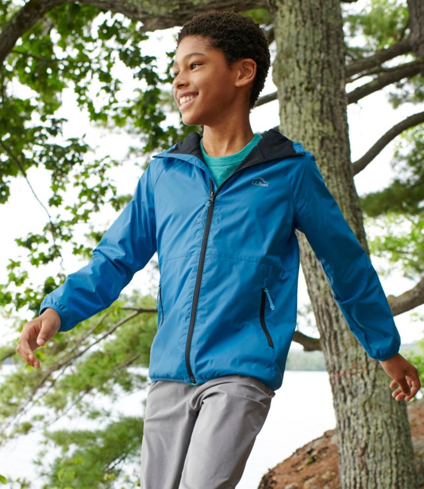 Kids' Wind and Rain Jacket, Lined