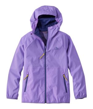Kids' Wind and Rain Jacket, Lined, New