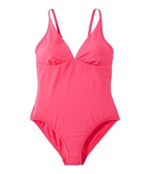 Women's Coastal Essentials Swimwear, V-Neck Tanksuit
