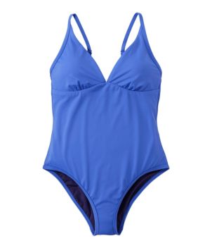 Women's Coastal Essentials Swimwear, V-Neck Tanksuit