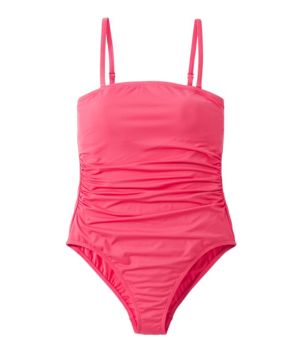 Women's Coastal Essentials Swimwear, Bandeau Tanksuit
