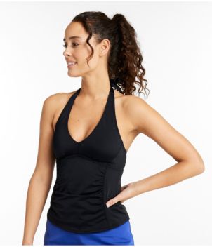 Women's BeanSport Swimwear, Halter Tankini Top, New