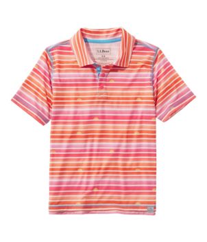 Kids' Everyday SunSmart® Polo, Print, New