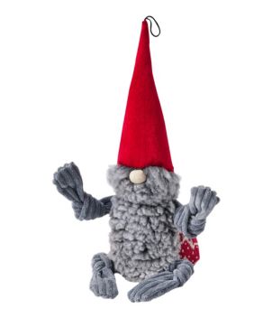 Holiday Knottie Dog Toy, Gnome, New