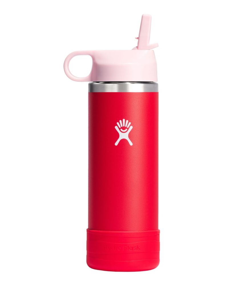 Kids' Hydro Flask Wide Mouth Straw Cap And Boot, 18 oz.