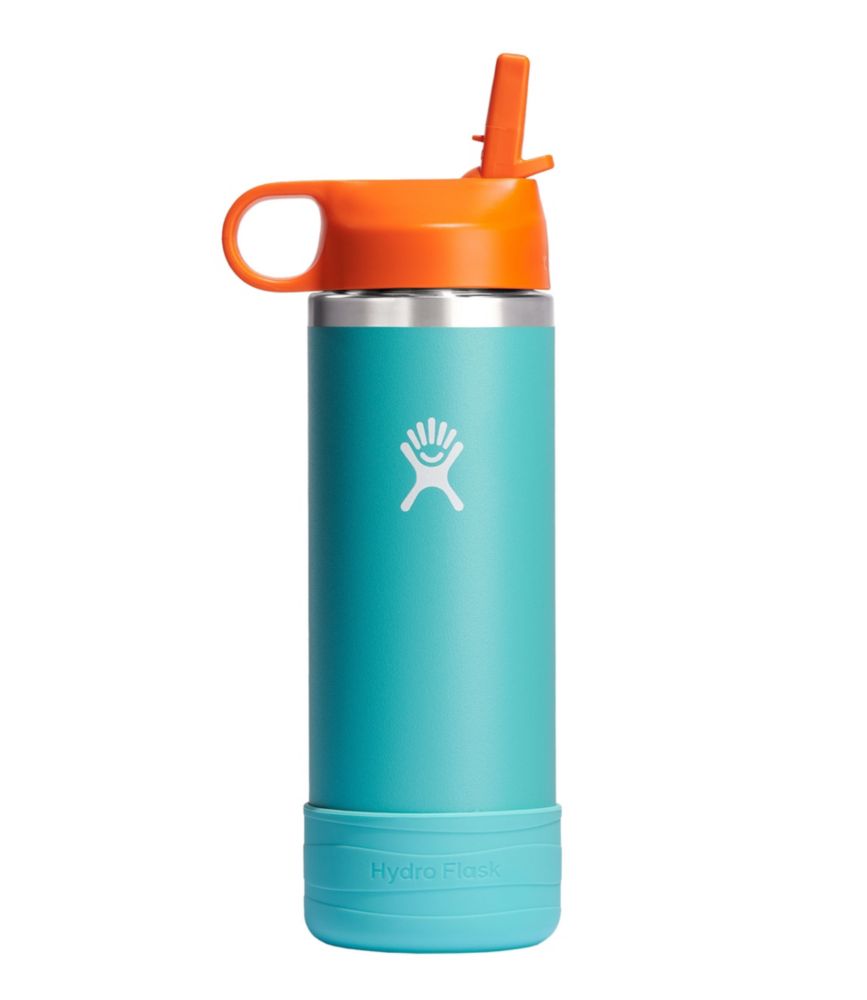 Kids' Hydro Flask Wide Mouth Straw Cap And Boot, 18 oz.