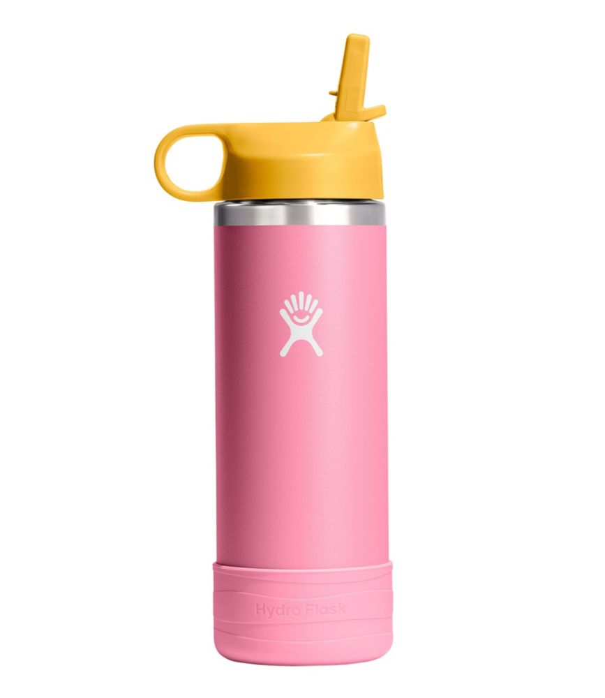 Kids' Hydro Flask Wide Mouth Straw Cap And Boot, 18 oz.