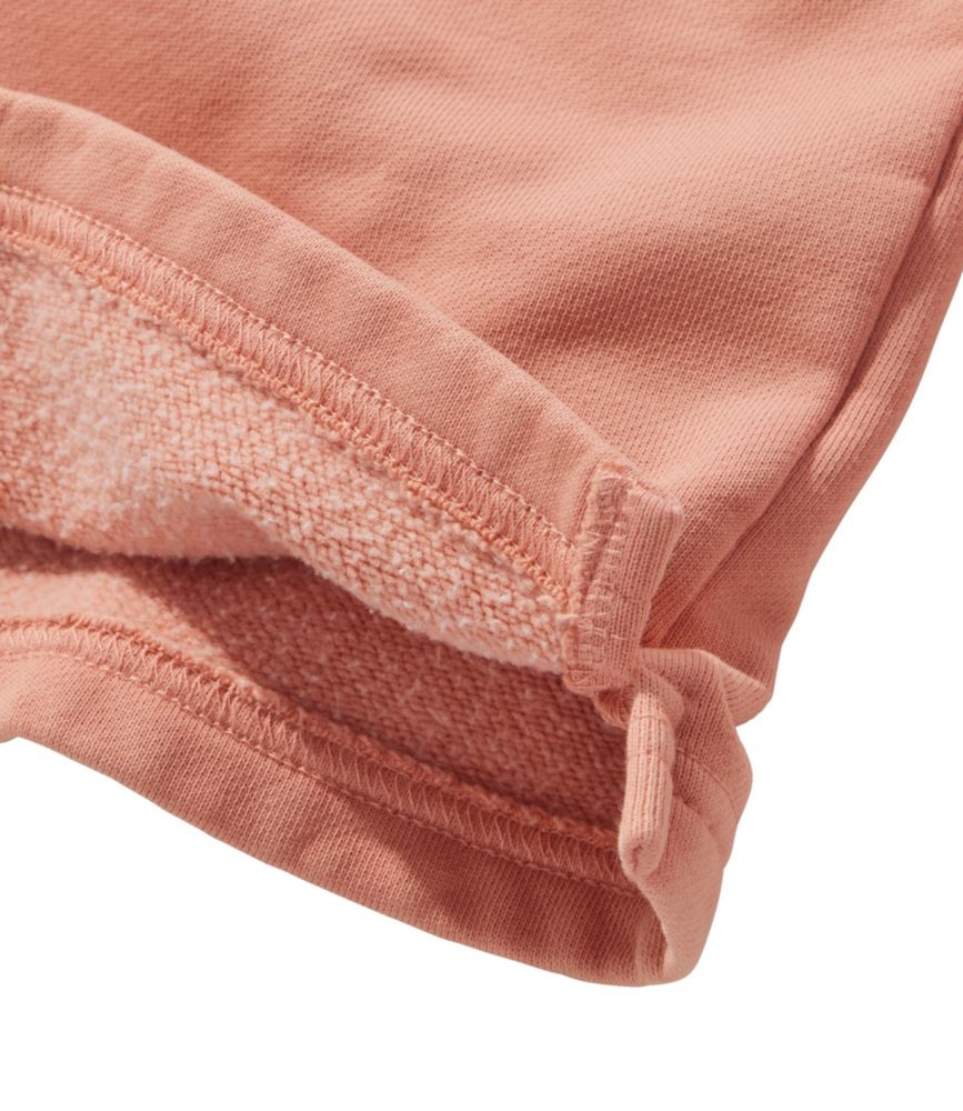 Women's Sunwashed Sweats Splitneck Polo, Adobe Rose, small image number 5