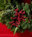 Woodland Canella Berry Wreath 24", One Color, small image number 2